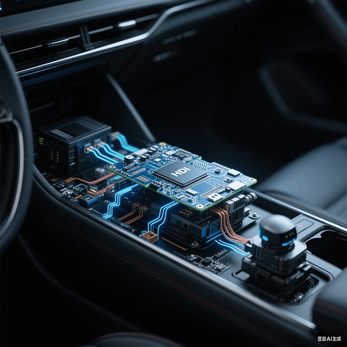 HDI 技術在汽車電子（ADAS 域控制器、毫米波雷達）中的應用。