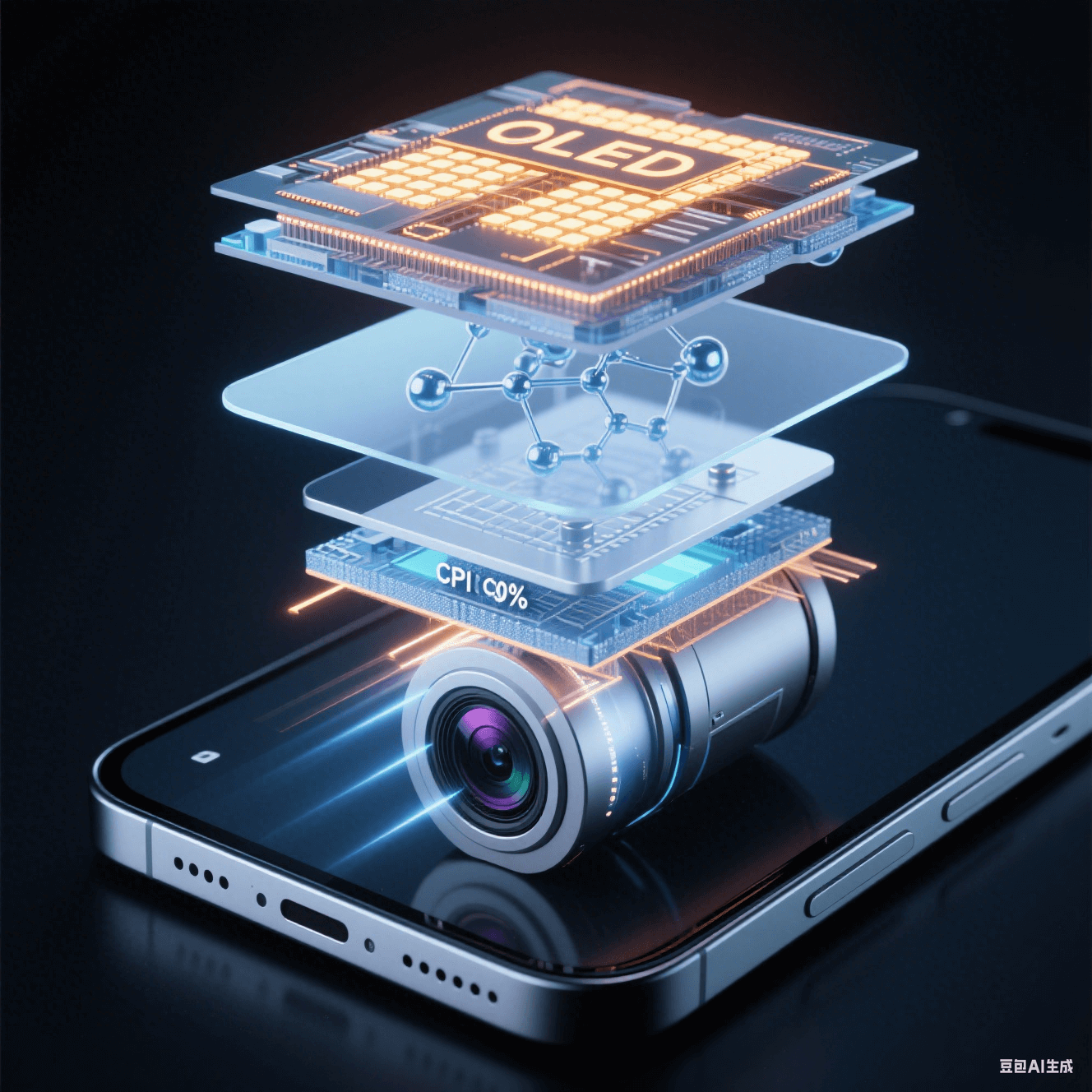 屏下攝像頭技術(shù)剖面:無色聚酰亞胺膜 (透光率 90%) 實(shí)現(xiàn)光學(xué)與拍攝雙重優(yōu)化 屏下攝像頭技術(shù)剖面:無色聚酰亞胺膜 (透光率 90%) 實(shí)現(xiàn)光學(xué)與拍攝雙重優(yōu)化