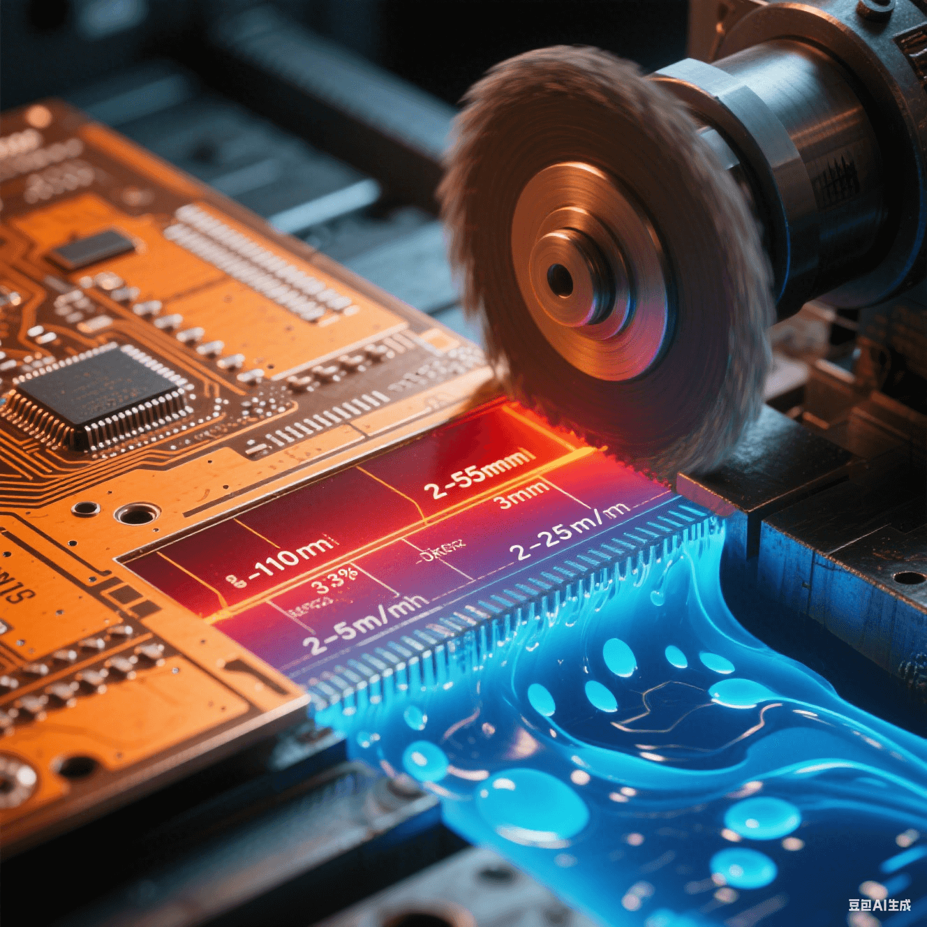 微蝕減銅工藝：2-5m/min多段研磨保障銅厚均勻