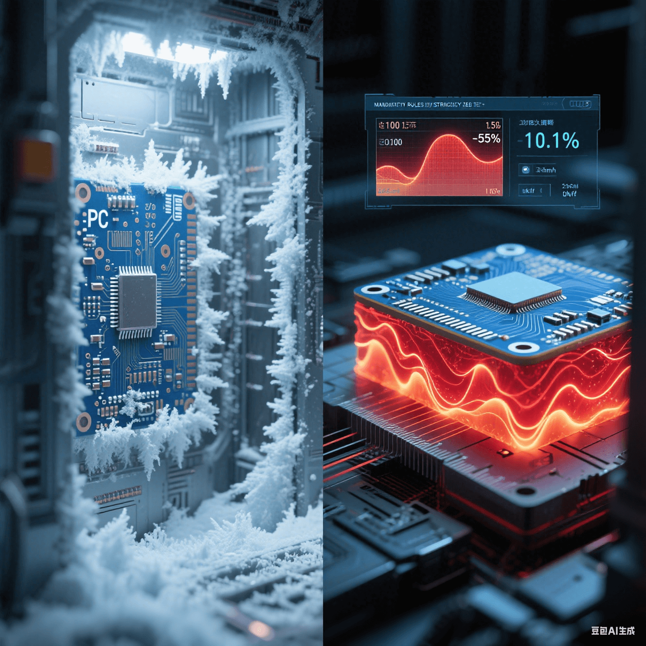 熱循環(huán)測試：-55℃~150℃驗證0.1%分層率