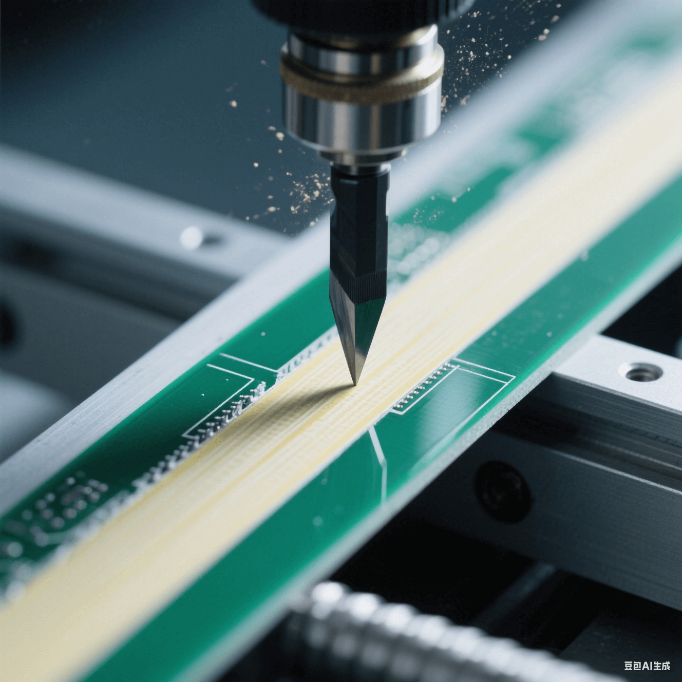 V-cut工藝特寫 V-cut工藝特寫