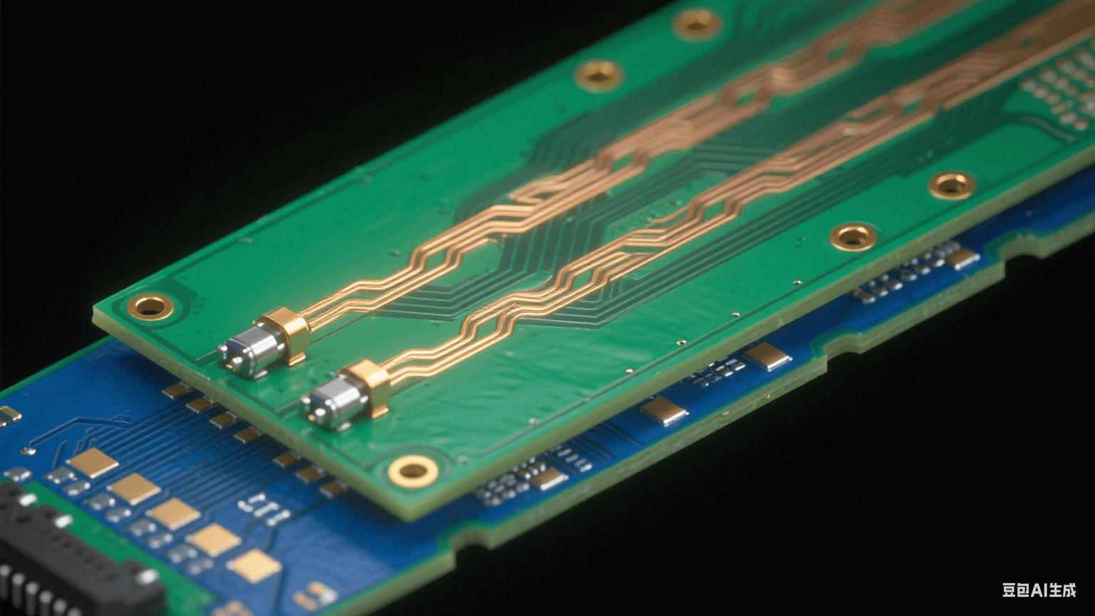 差分對(duì)布線(xiàn)細(xì)節(jié)的剖面透視