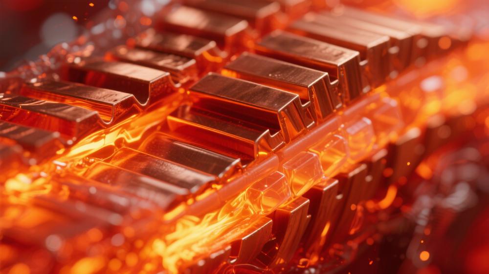 PTFE與銅箔在高溫高壓下層壓結(jié)合的微觀藝術(shù)表現(xiàn) 展現(xiàn)其牢固的機械咬合結(jié)構(gòu)與熱能過程