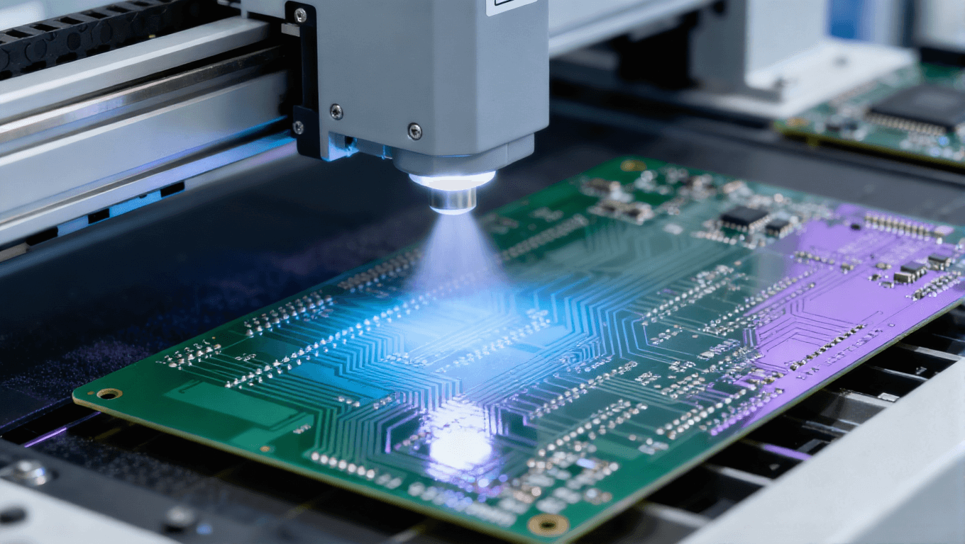 PCB超薄OSP膜場景，0.1-0.2μm低VOC膜適配0.05mm線寬超密PCB