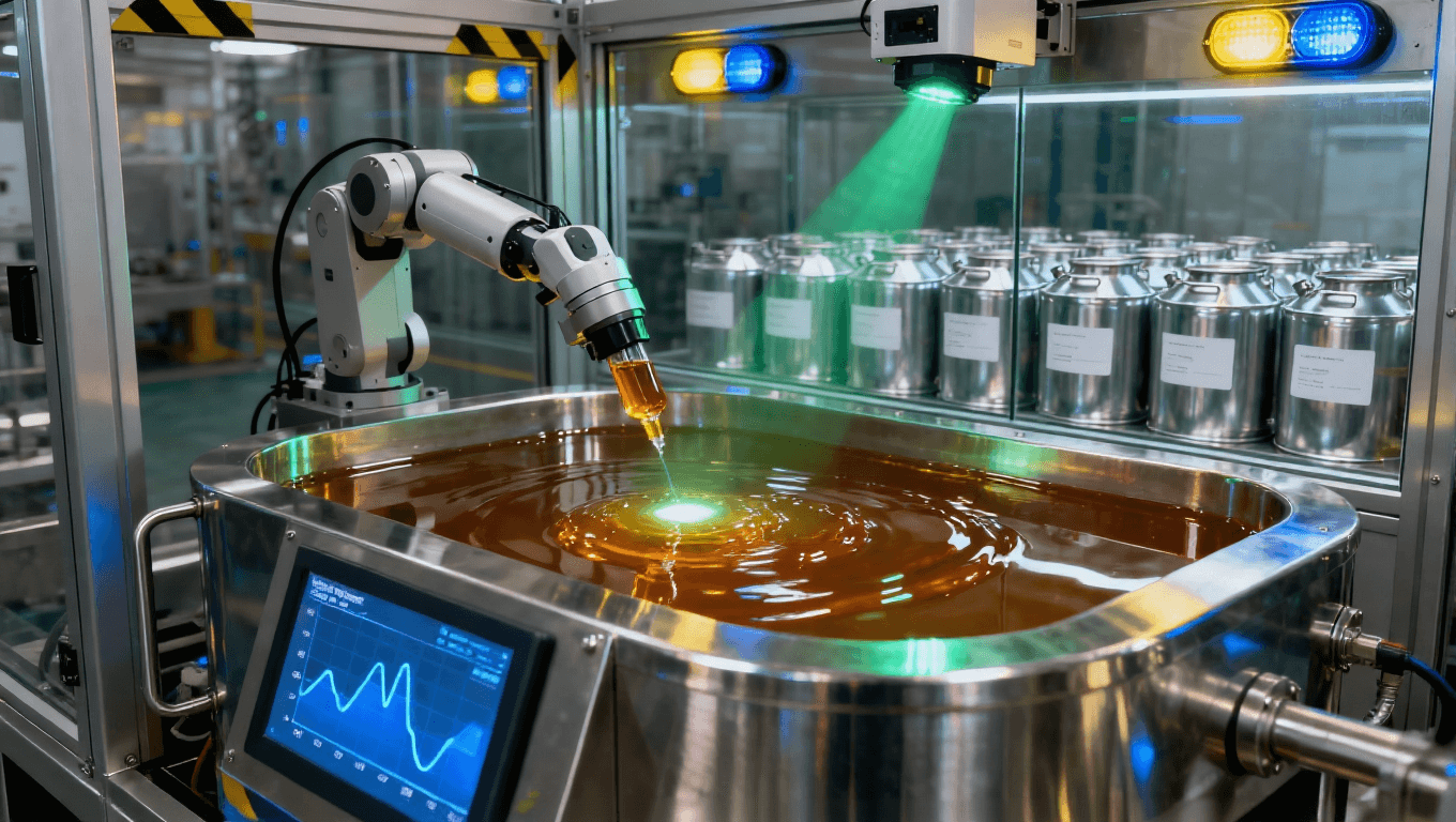 AI視覺檢測系統(tǒng)實(shí)時監(jiān)控鍍液成分動態(tài)變化