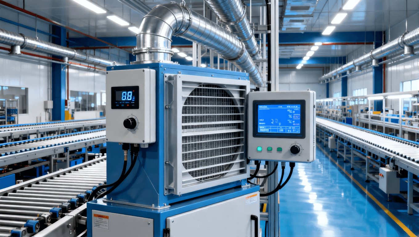 濕度與空氣質(zhì)量控制系統(tǒng)，確保最佳鍍鎳金工藝環(huán)境，車間環(huán)境整潔現(xiàn)代