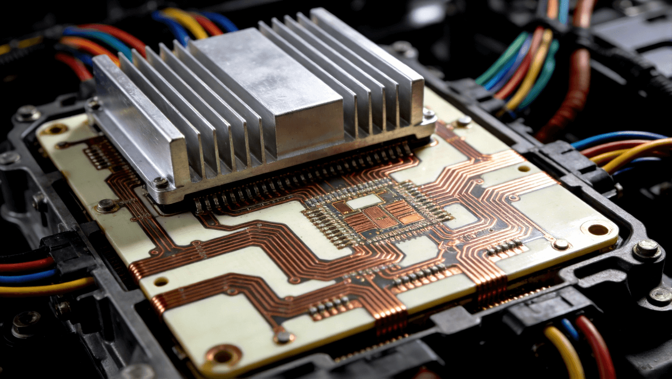 陶瓷電路板在新能源汽車電機(jī)控制器中的高功率散熱與高壓絕緣應(yīng)用