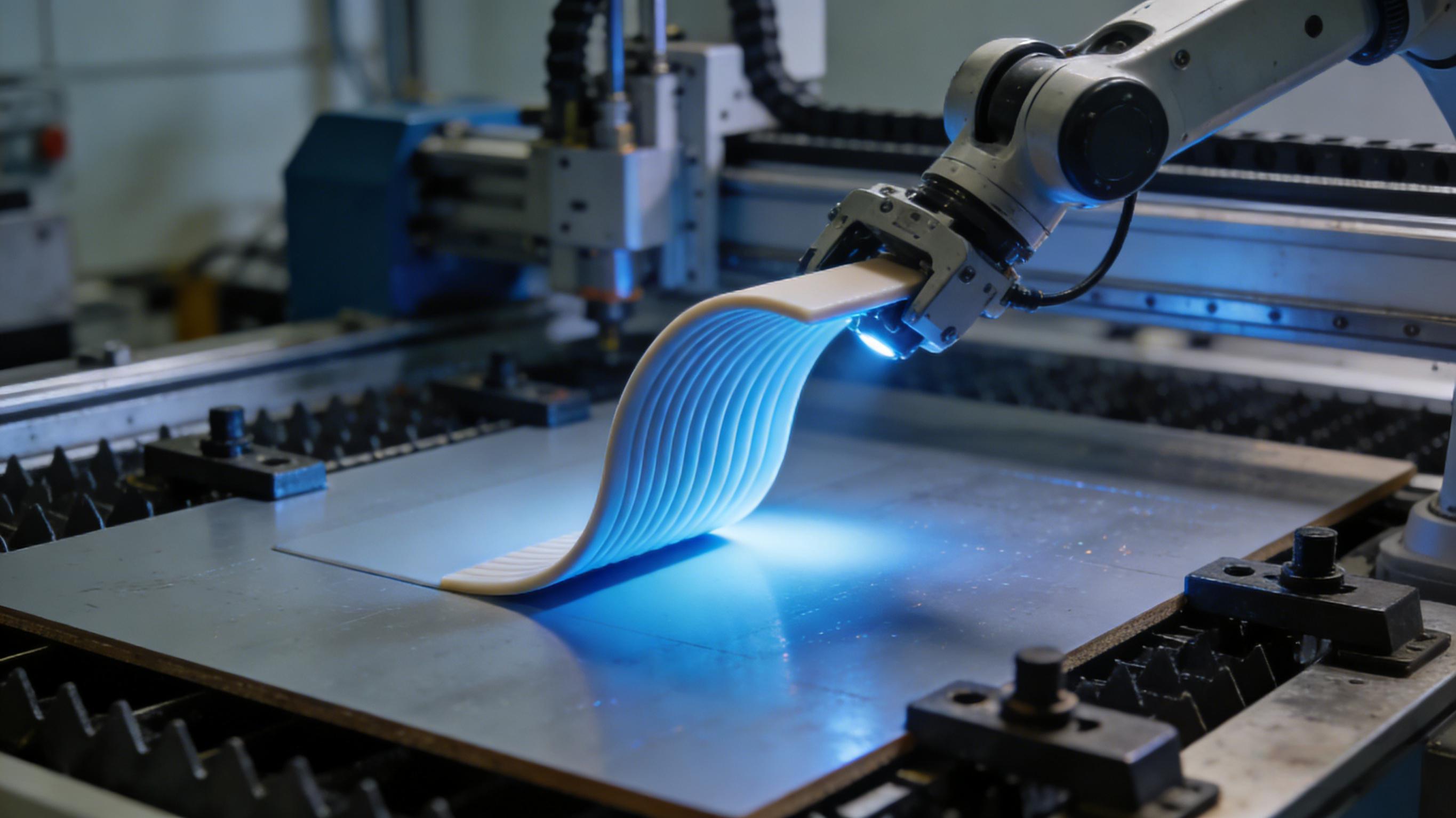 軟硬結(jié)合板自動(dòng)化彎折成型工藝場(chǎng)景